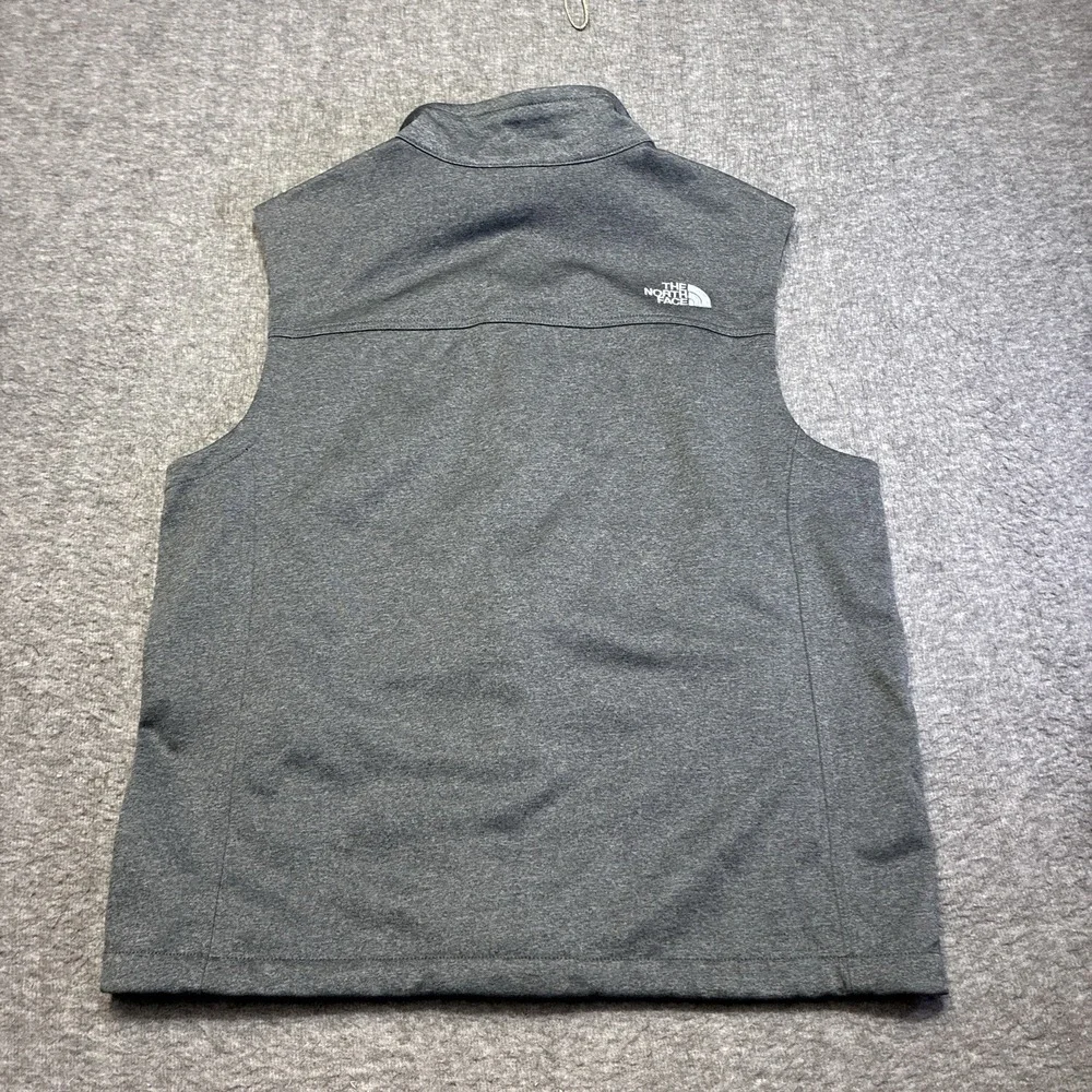 The North Face Windwall Vest Mens XL Soft Logo Gray Outdoor Performance Hiking